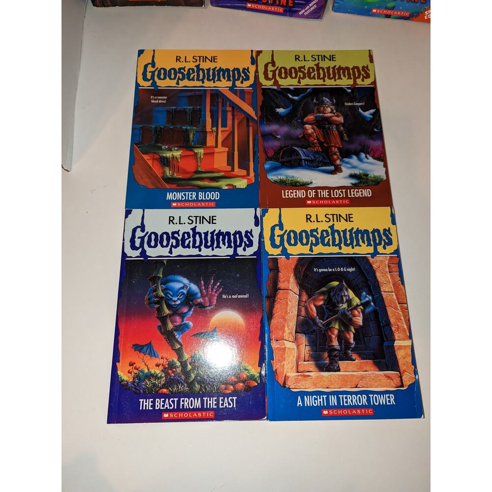 8 Goosebumps Books Mint R.L. Stine Scholastic 2014-2018 Chapter Books - Picture 2 of 7